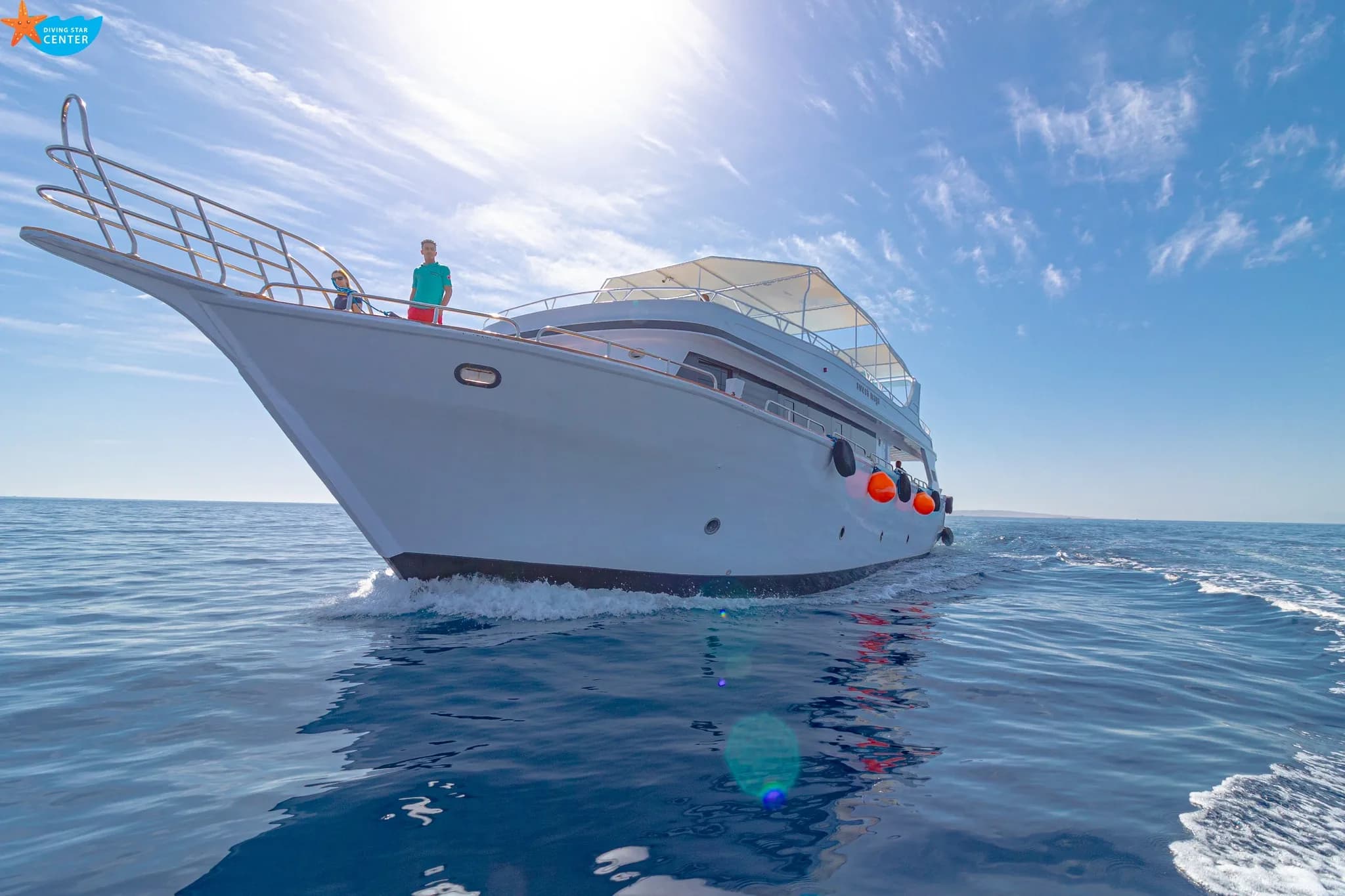 Underwater dive scene in the Red Sea — Diving Star Hurghada